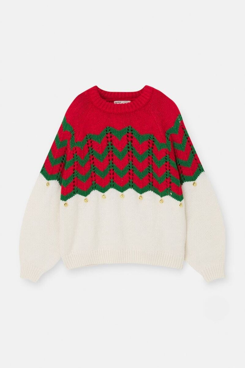 Jersey navideño cascabeles