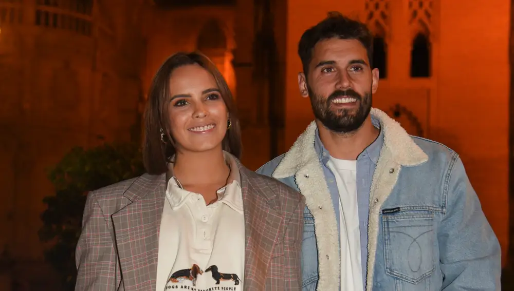 Gloria Camila y David García, su novio