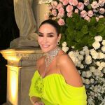 Vicky Martín Berrocal de boda en Colombia.