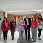 La consejera de Política Social, Conchita Ruiz, con su equipo en la Consejería