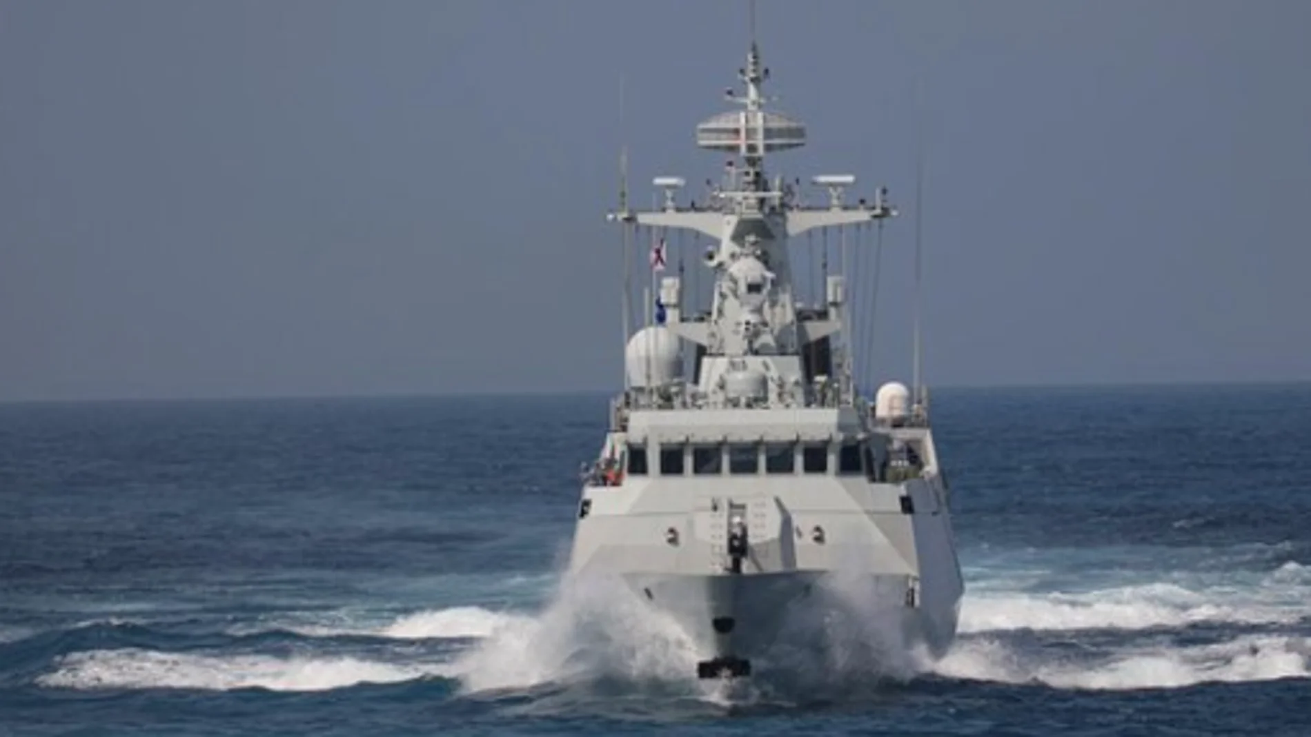 El buque USS Gabrielle Giffords, un barco de combate litoral de EEUU