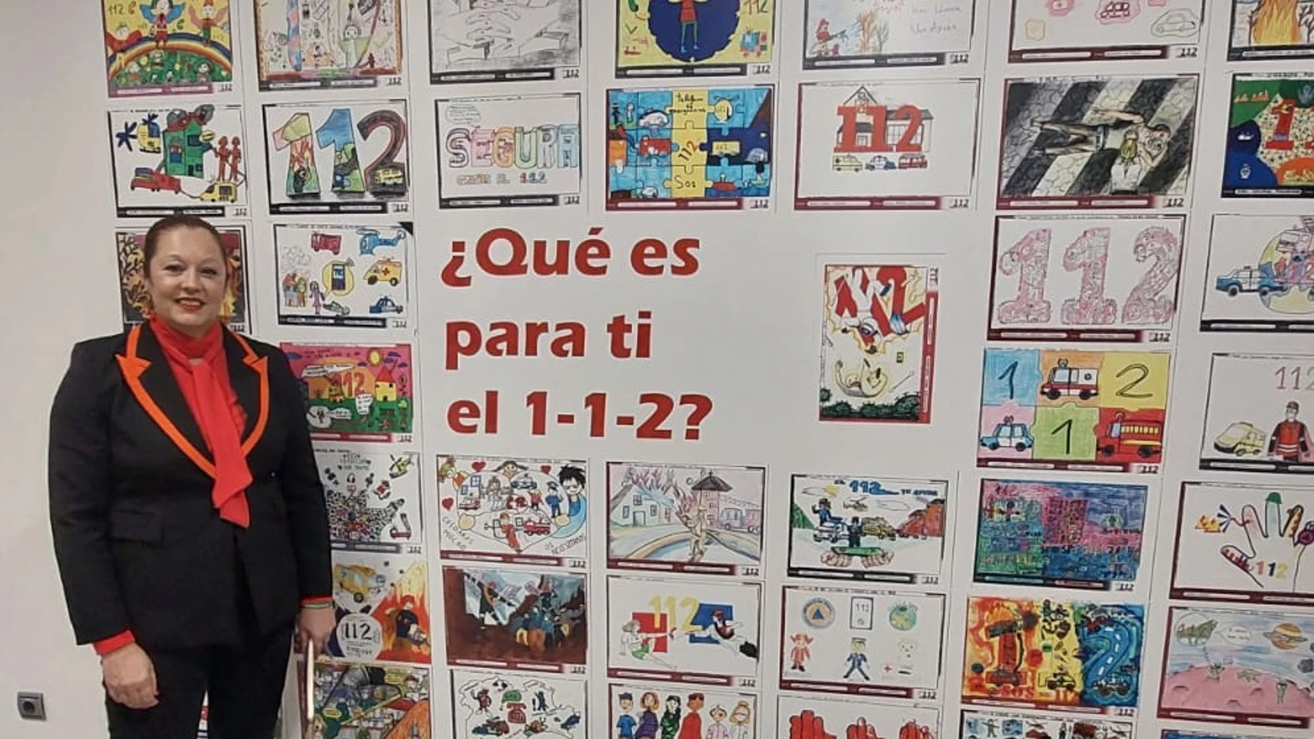 La directora de la Agencia de Protección Civil de Castilla y León, Irene Cortes, presenta el proyecto