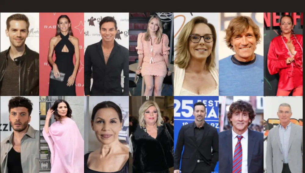 Concursantes 'Celebrity Bake Off: Famosos al horno'