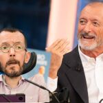 Echenique y Arturo Pérez-Reverte