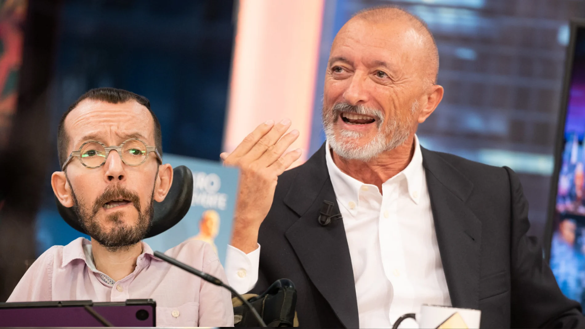 Echenique y Arturo Pérez-Reverte