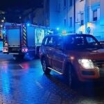 Imagen de una intervención de los Bomberos de Navarra 