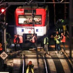 Descarrila un tren a la entrada de la estación de Atocha que provoca demoras en Cercanías