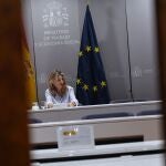 Yolanda Díaz mantiene un encuentro con responsables de energías renovables