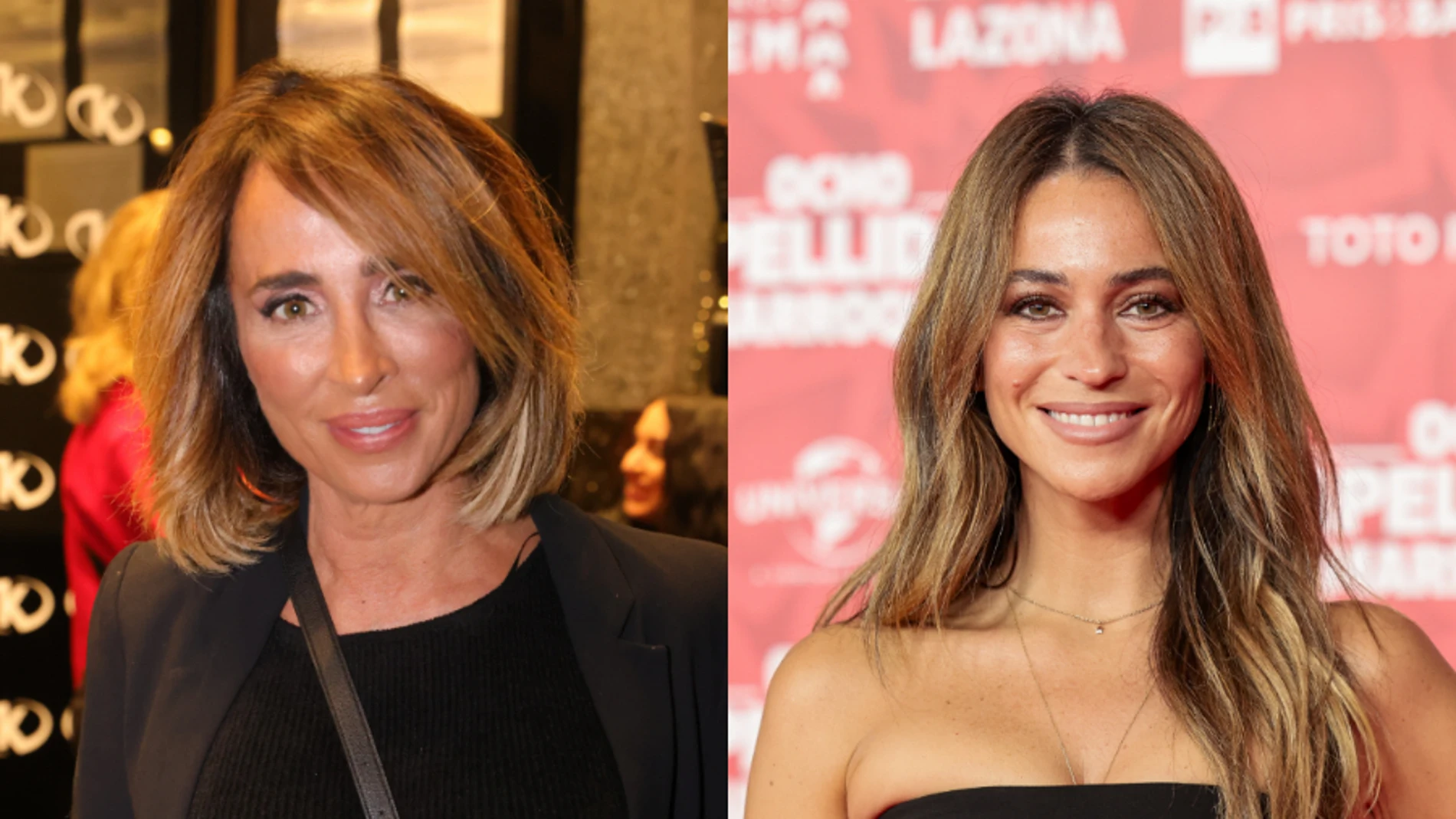 María Patiño y María Verdoy, presentadoras de televisión