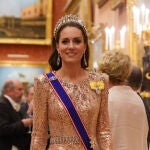 Kate Middleton con un look maravilloso.