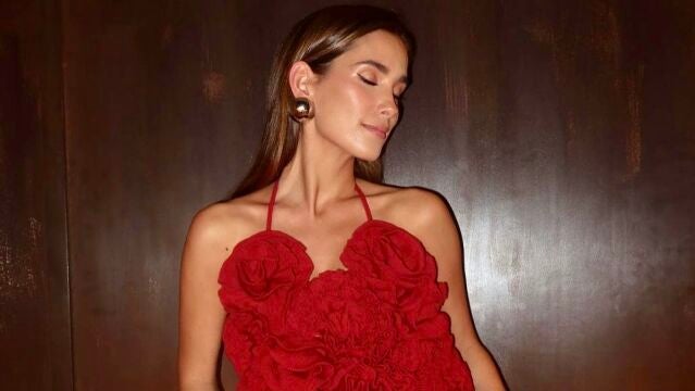 Los vestidos rojos son un imprescindible esta Navidad