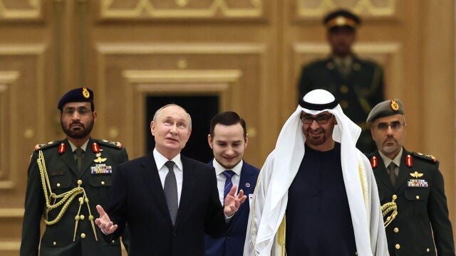 Russian President Vladimir Putin on working visit to UAE