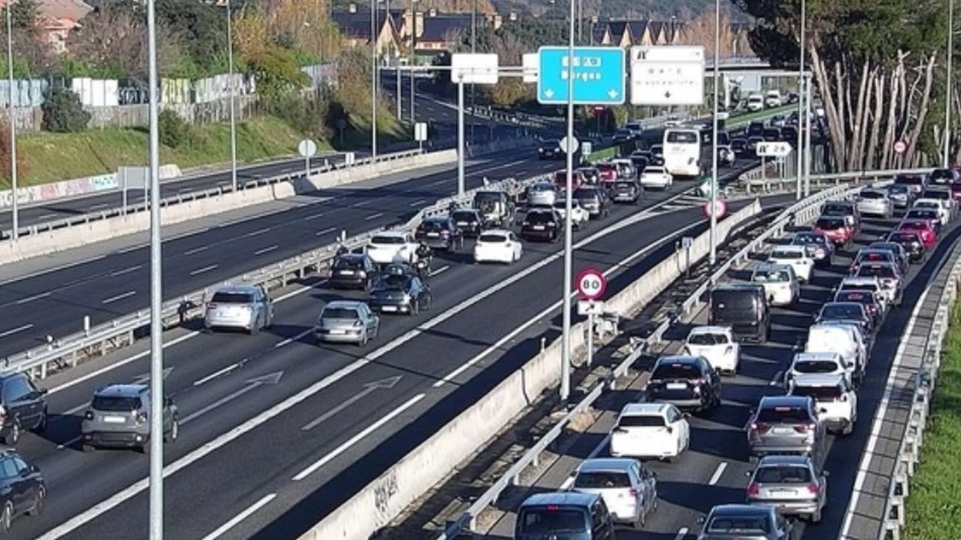 Dispositivo de la DGT para el puente de la Constitución y la Inmaculada
