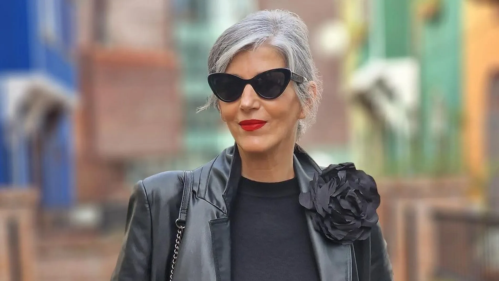 Carmen Gimeno con jeans de Zara.