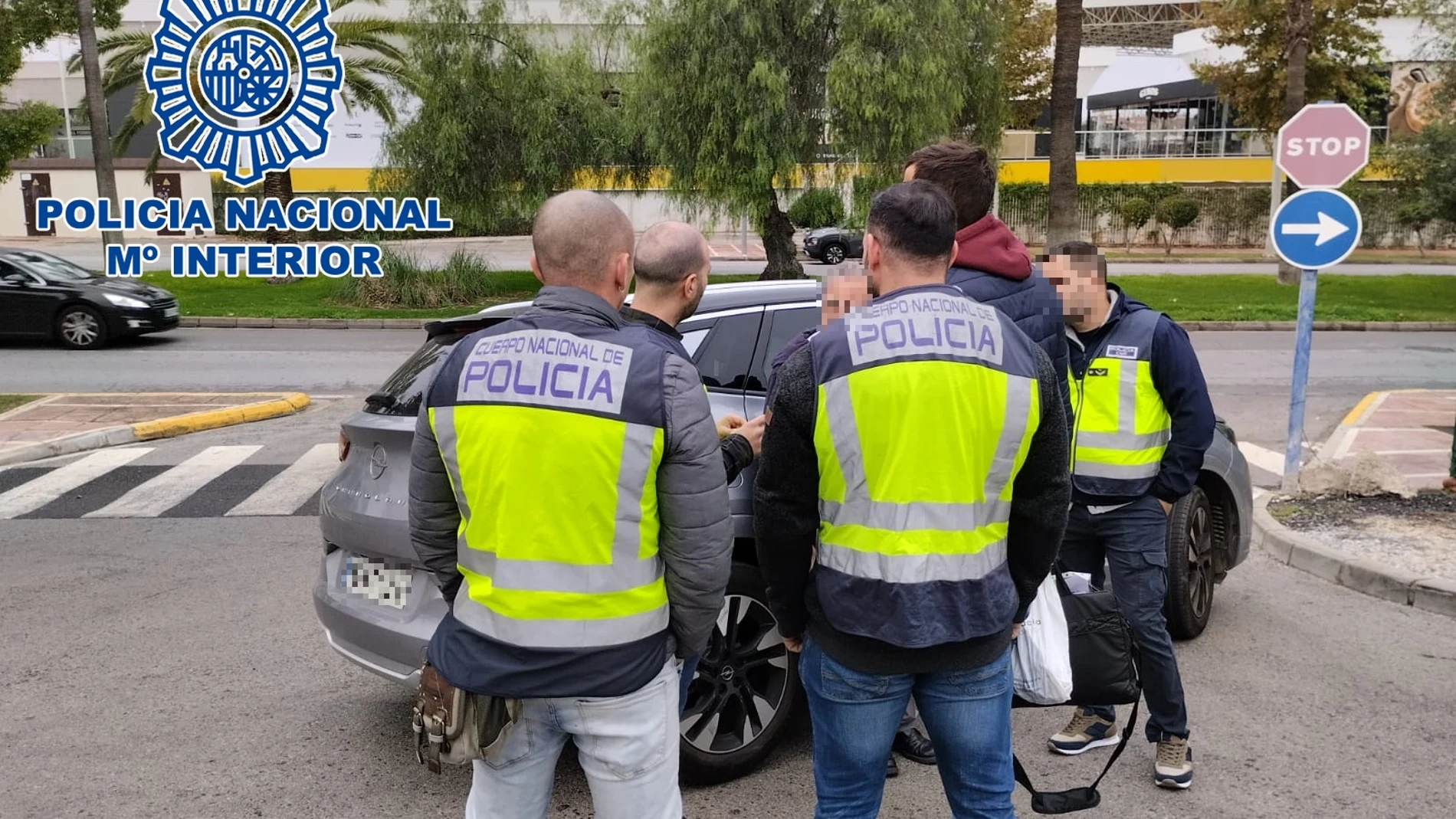 Un momento de la detención