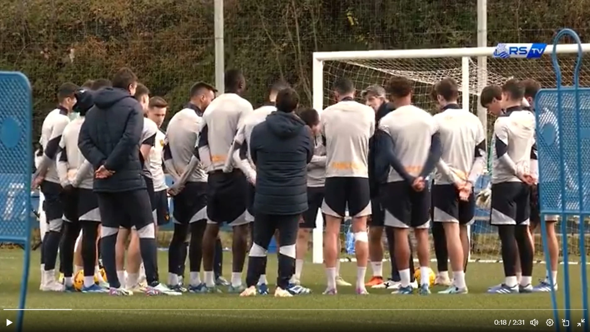 El inesperado homenaje de la Real Sociedad a Aitor Zabaleta
