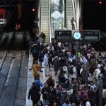 MADRID.-Cercanías sufre restricciones entre Atocha y Recoletos de madrugada tras salirse de nuevo un eje de la vía