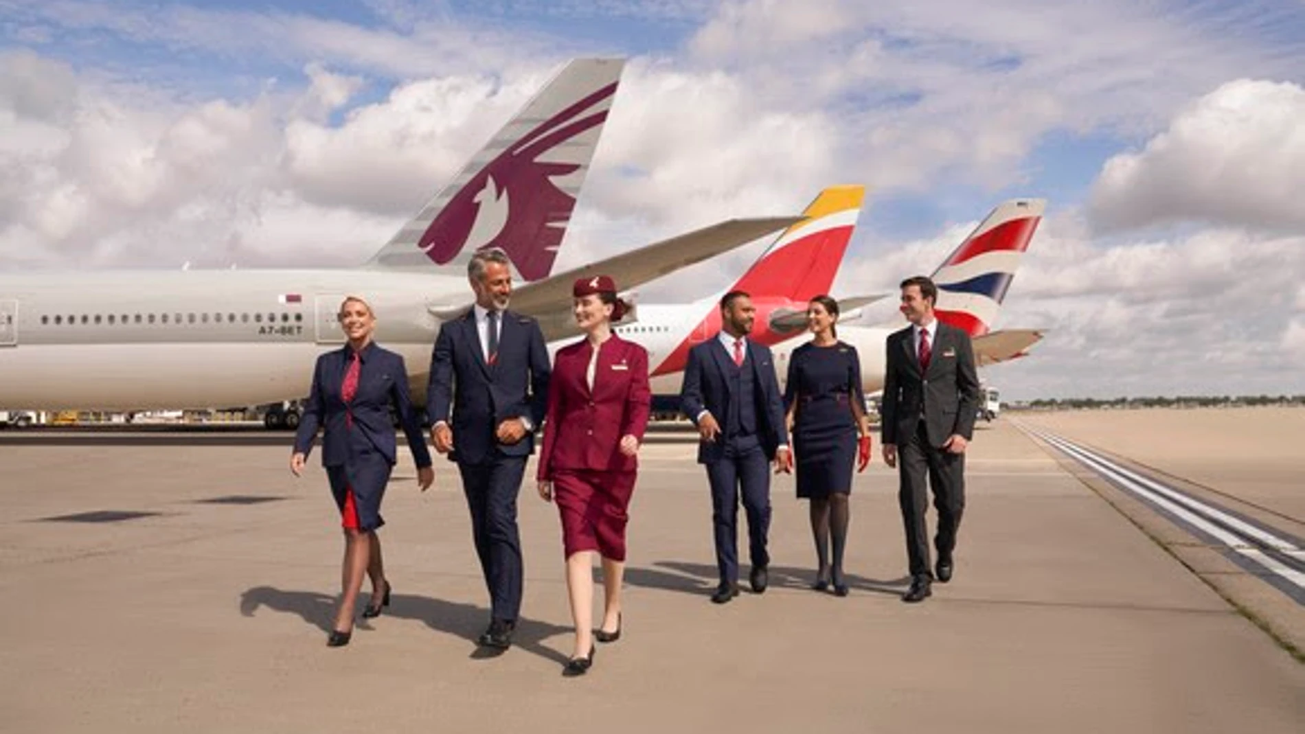MADRID.-Iberia inaugura este lunes su ruta directa entre Madrid y Catar