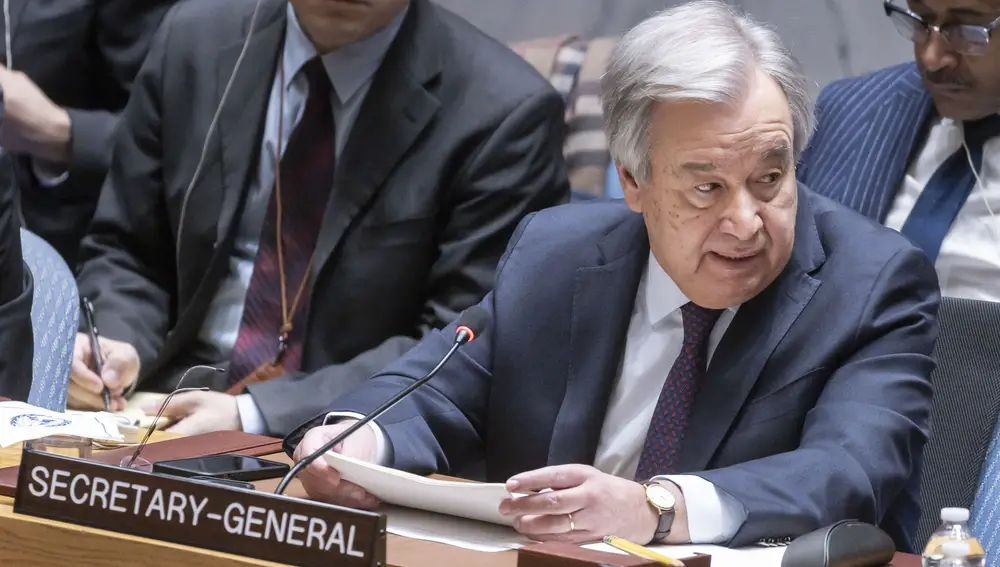 El secretario general de la ONU, António Guterres