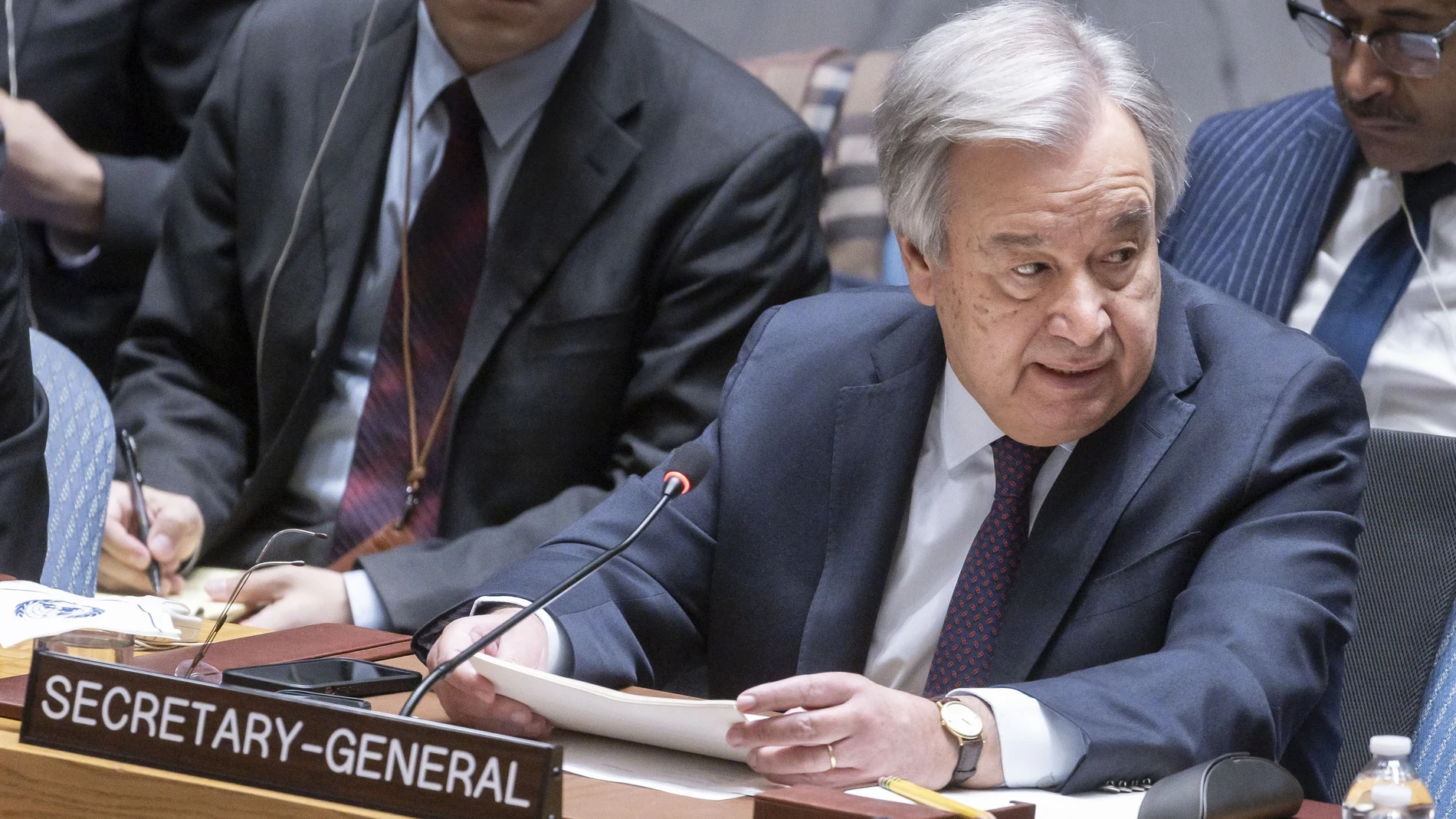El secretario general de la ONU, António Guterres