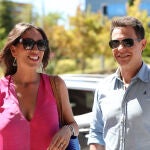 Christian Gálvez junto a Patricia Pardo