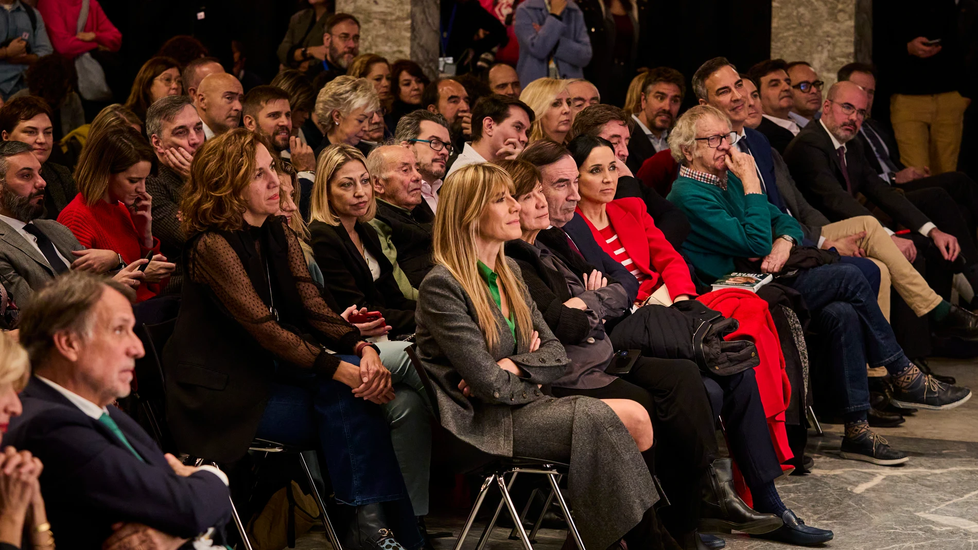 Presentación del libro “Tierra Firme” de Pedro Sánchez en el Circulo de Bellas Artes / © Alberto R. Roldán / Diario La Razón 11 12 2023