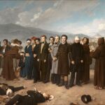 "Fusilamiento de Torrijos y sus compañeros en las playas de Málaga"