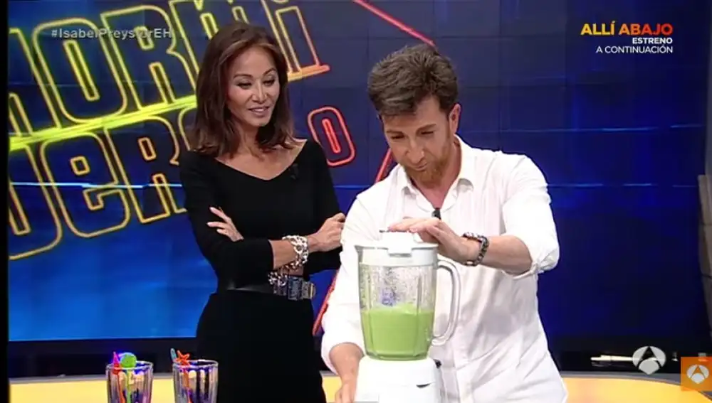 Isabel Preysler en 'El Hormiguero' hace 8 años.
