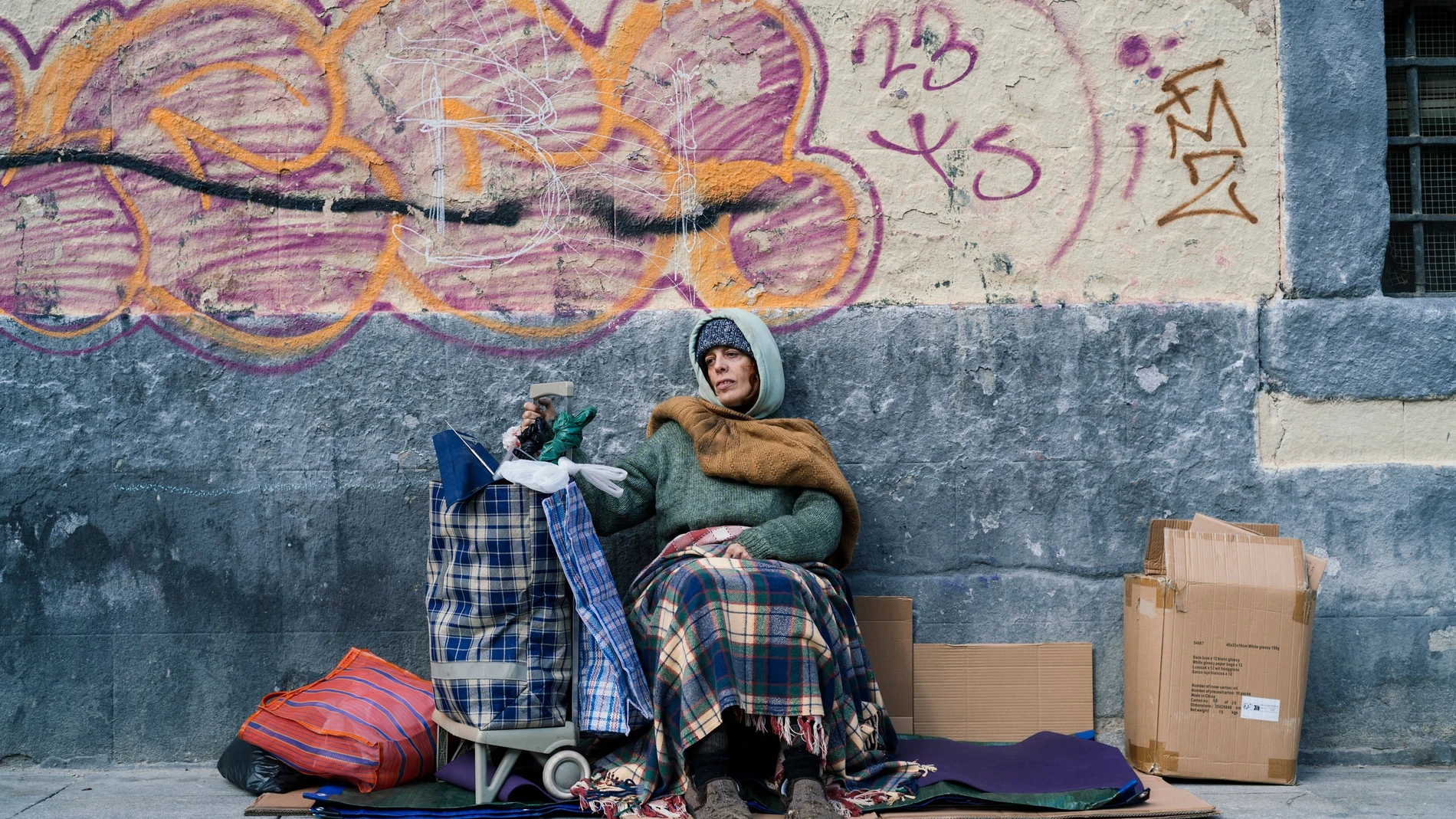 Una campaña de Hogar Sí para dar visibilizar a más de 37.000 personas en situación de calle