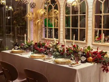 Así conseguiras una mesa de Navidad de lo más elegante. Así conseguiras una mesa de Navidad de lo más elegante.