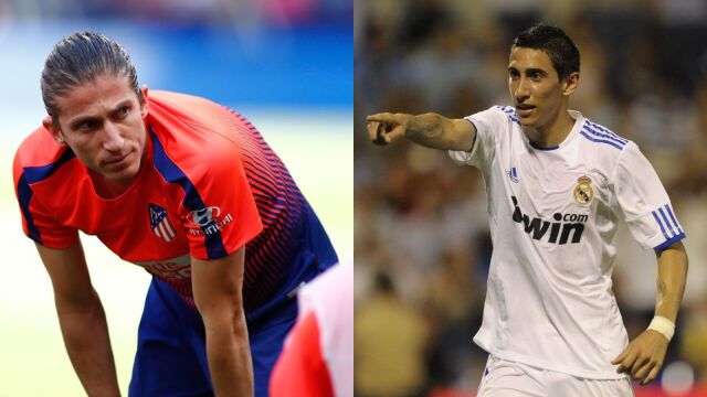 Filipe Luis pide perdón a Di María tras confesar lo que le hizo en un derbi