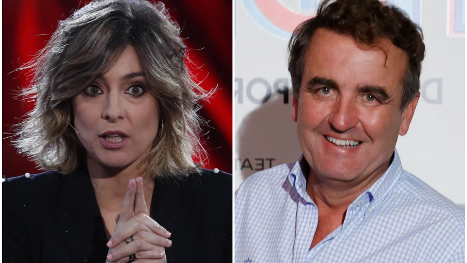 Sandra Barneda y Antonio Montero