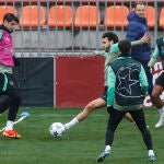 Entrenamiento del Atlético de Madrid