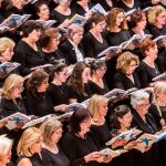 Coro interprentando "El Mesías"