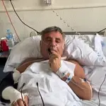 El arquitecto Joaquín Torres en el hospital