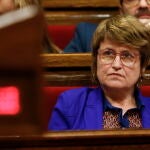La consellera de Educación, Anna Simó, en el Parlament