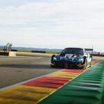 Alonso, en un "Training Camp" privado en Motorland Aragón