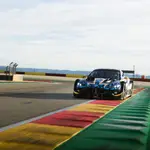 Alonso, en un "Training Camp" privado en Motorland Aragón