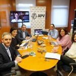 Reunión del jurado del XXVII Premio Nacional de Periodismo Miguel Delibes