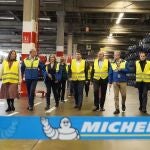  La planta de Michelin en Valladolid celebra su 50 Aniversario, con un acto en el que participa el presidente de la Junta, Alfonso Fernández Mañueco, acompañado de M. Paz Robina, Bruno Arias, María González Corral y Jesús Julio Carnero, entre otros