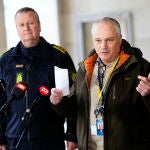 El jefe de la inteligencia danesa y el jefe de Policía de Copenhague
