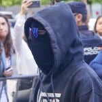 El Cuco en una de sus llegadas al juzgado