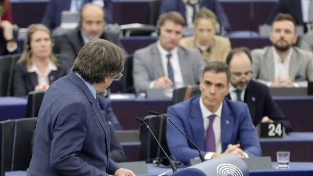 Carles Puigdemont y Pedro Sánchez