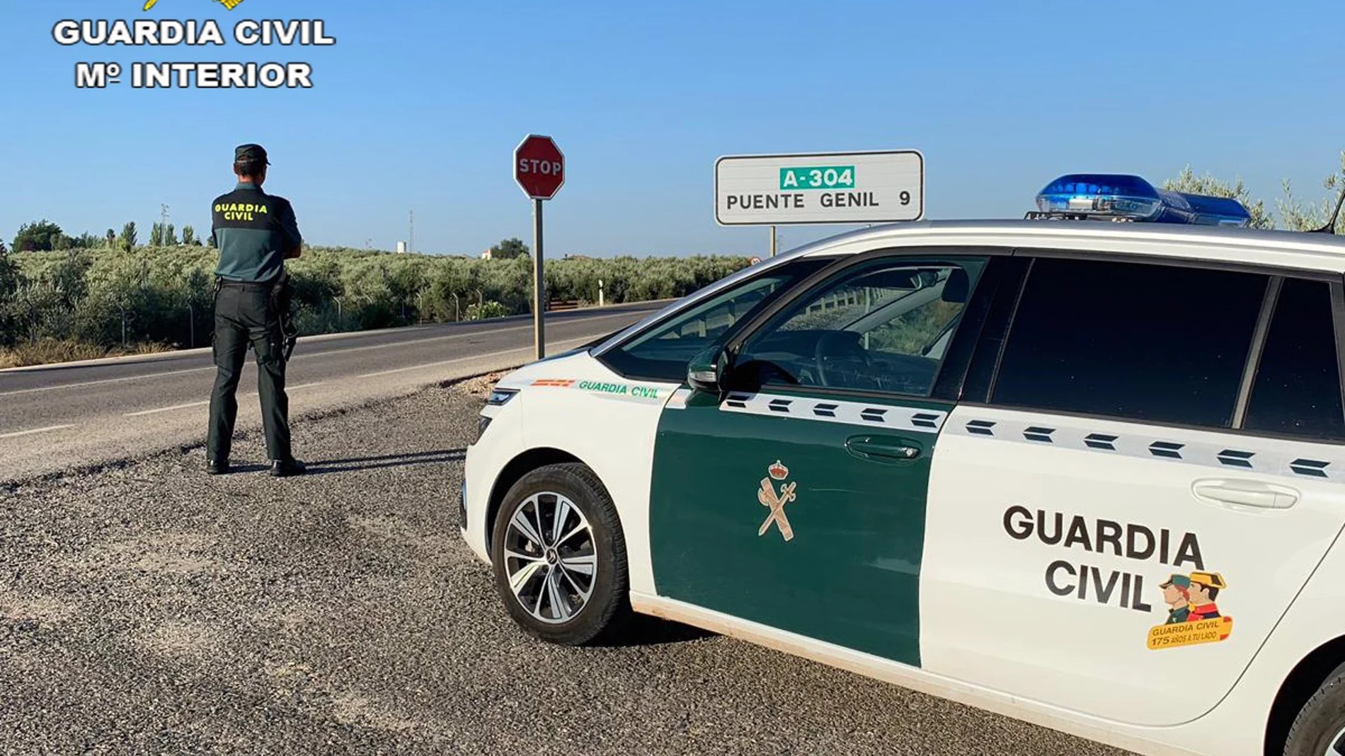 Fallece una persona y otra resulta herida grave en una colisión en Puente Genil