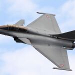 Un Dassault Rafale B del Ejército del Aire francés 