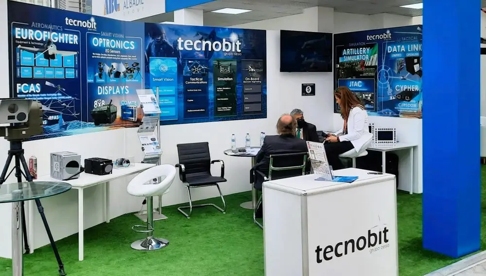 Estand de Tecnobit en Colombia