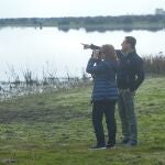 Teresa Ribera y Juanma Moreno, durante la visita al Parque Nacional de Doñana el pasado 27 de noviembre