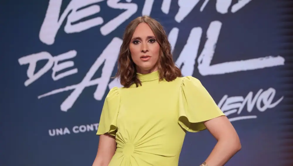 Alma Gormedino, actriz protagonista de 'Vestidas de azul'