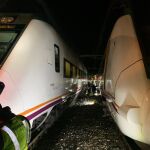 Los dos trenes siniestrados