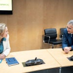 Calviño se reúne con el Banco de España y las patronales bancarias
